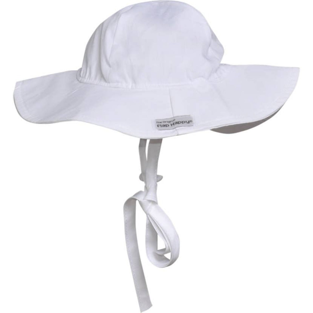 Kid's White Floppy Sun Hat
