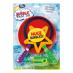 Big Bubble Wand and Dipping Tray Set