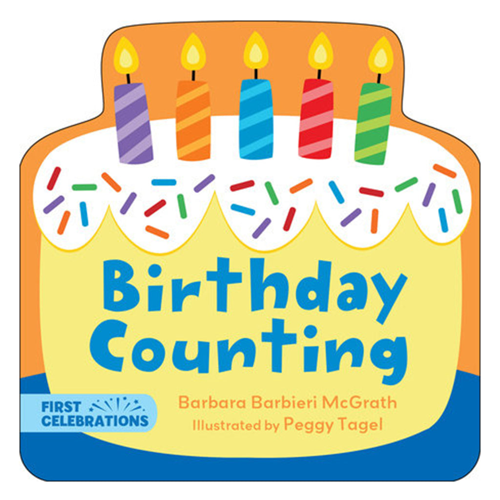Birthday Counting Cake Shaped Board Book