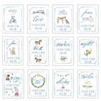 Month by Month Milestone Cards - Boy / Girl - Madison-Drake Children's Boutique