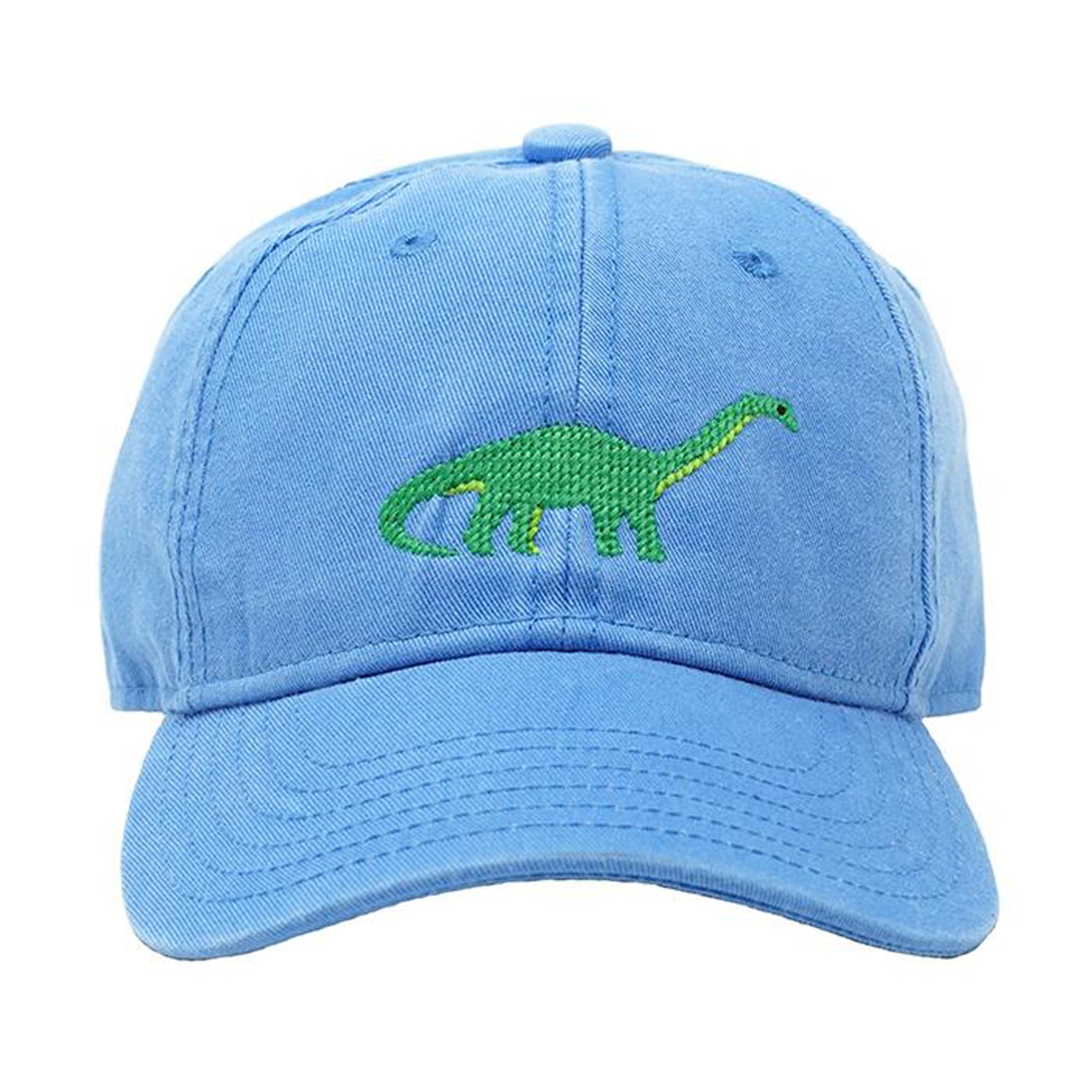 Brontosaurus on Light Blue Child's Baseball Cap