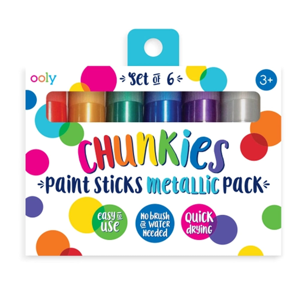 OOLY Chunkies Metallic Paint Sticks Set