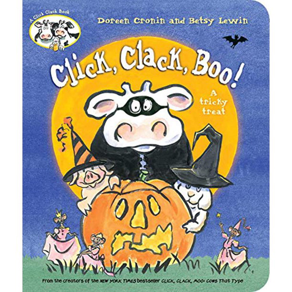 Click Clack Boo Children's Halloween Board Book