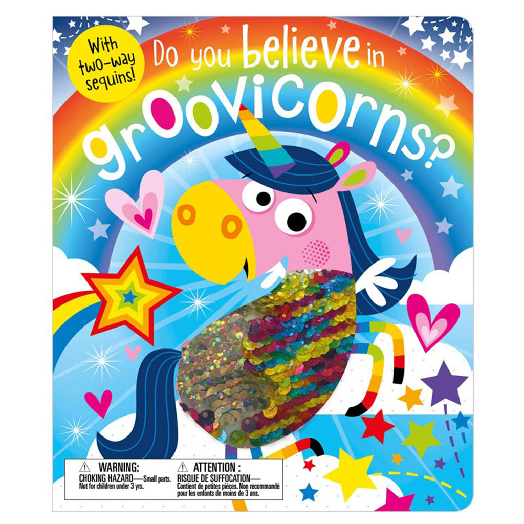 Do You Believe In Groovicorns? Children's Sequined Book