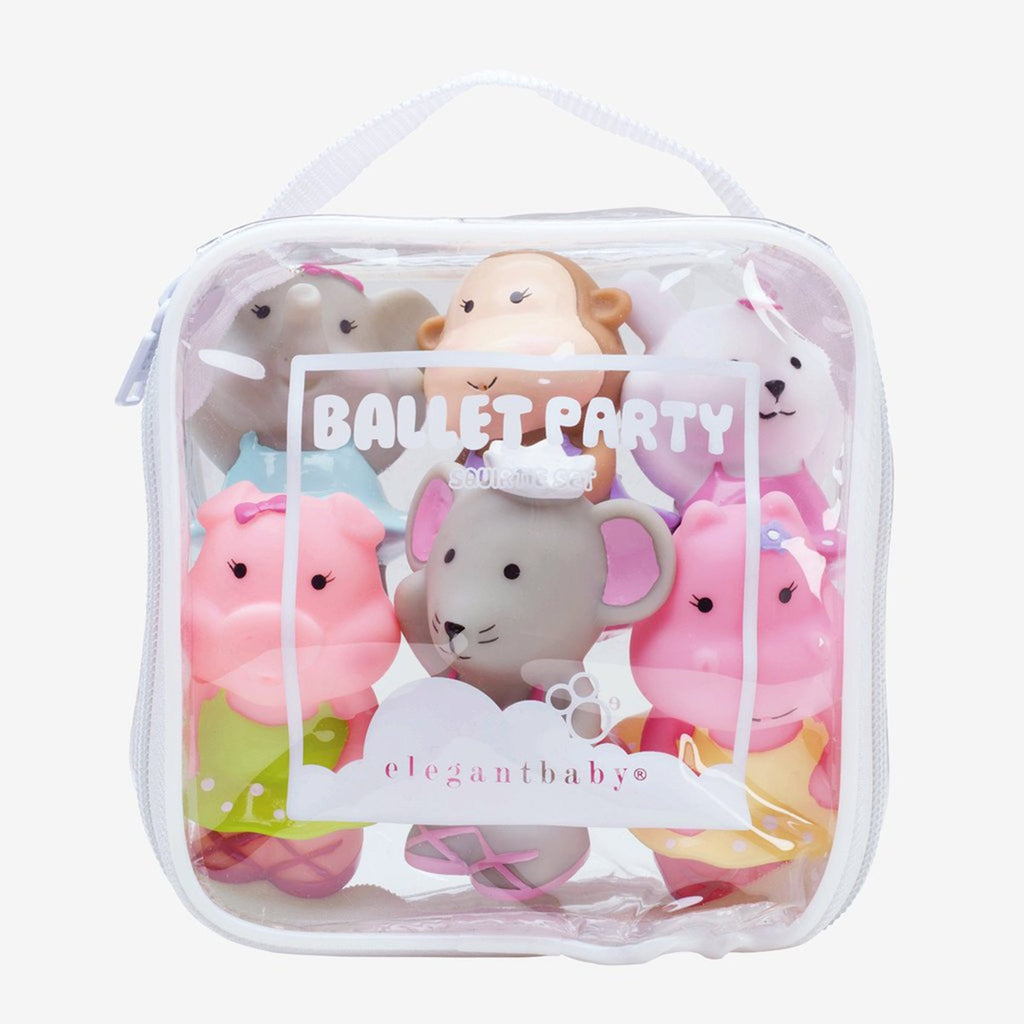 Elegant Baby Bath Squirties Ballet Friends Tub Toys