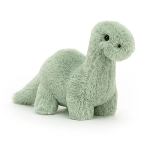 Jellycat® Fossilly Brontosaurus Mini Plush Toy Dinosaur