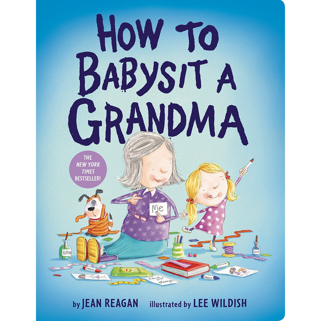 How to Babysit a Grandma Children's Board Book