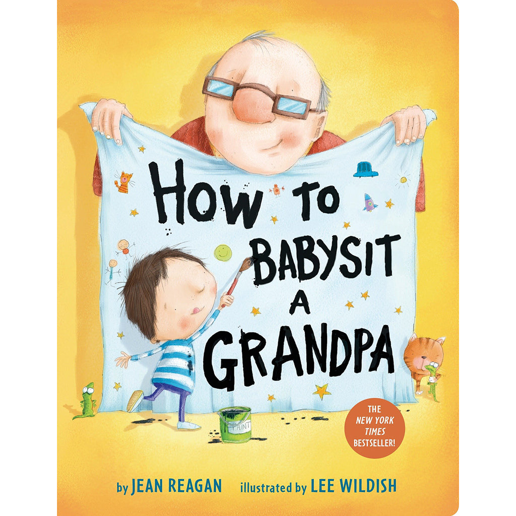 How to Babysit a Grandpa Children's Board Book