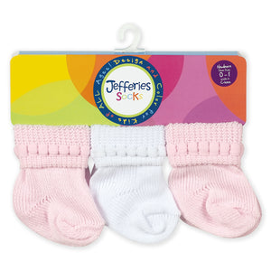 Jefferies Socks Bubble Bootie Baby Socks 6-Pack - Madison-Drake Children's Boutique