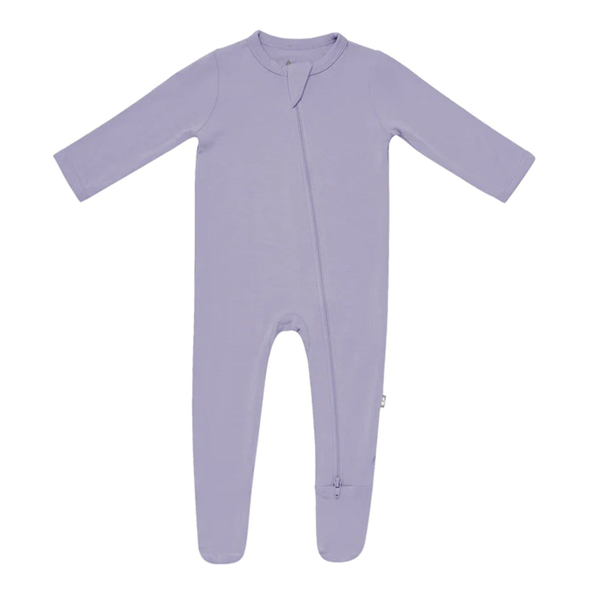 Kyte Baby Girl's Taro Lavender Zippered Footie