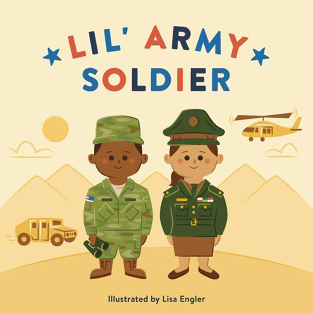 Lil' Army Soldier Children's Board Book