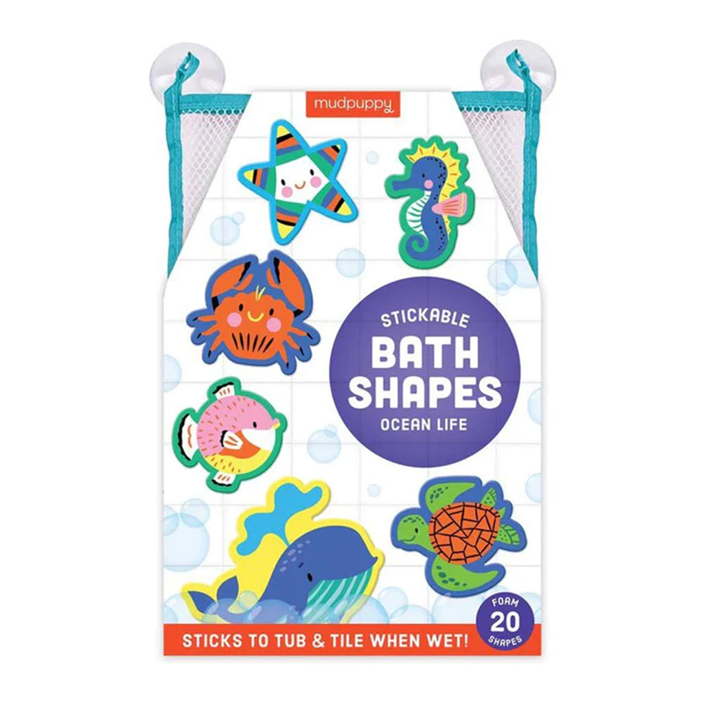 Ocean Life Stickable Foam Bath Shapes Bath Tub Toy