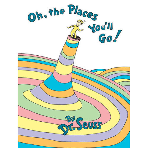 Oh The Places You'll Go by Dr Seuss - Madison-Drake Children's Boutique