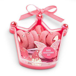 Fairy Princess Hair Accessory Kit in Crown Keepsake Box