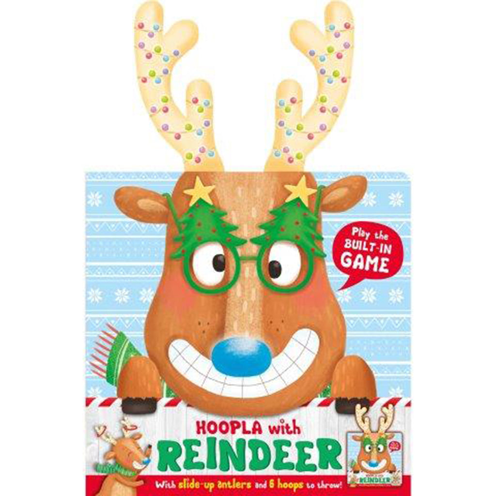 Reindeer Hoopla Children's Christmas Game Book