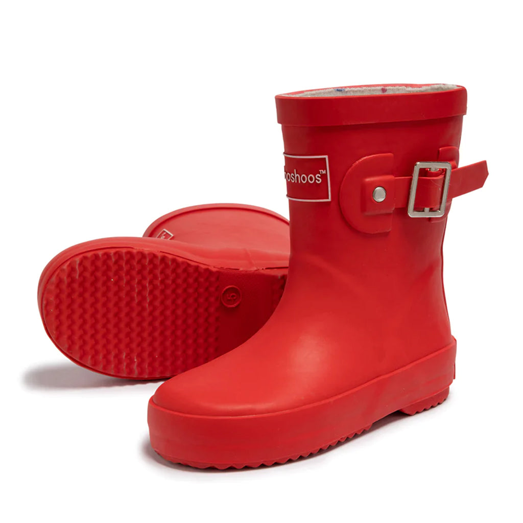 ShooShoos Red Archie Rain Boots