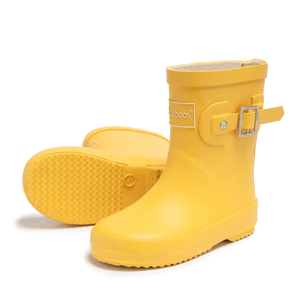 Yellow deals rain booties