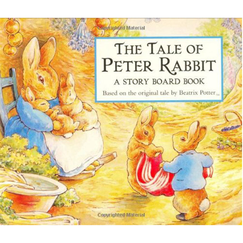 The Tale of Peter Rabbit A Story Board Book - Madison-Drake Children's Boutique