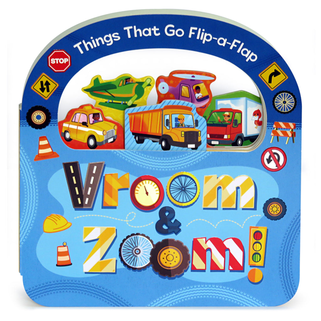 Vroom & Zoom Lift the Flap Board Book